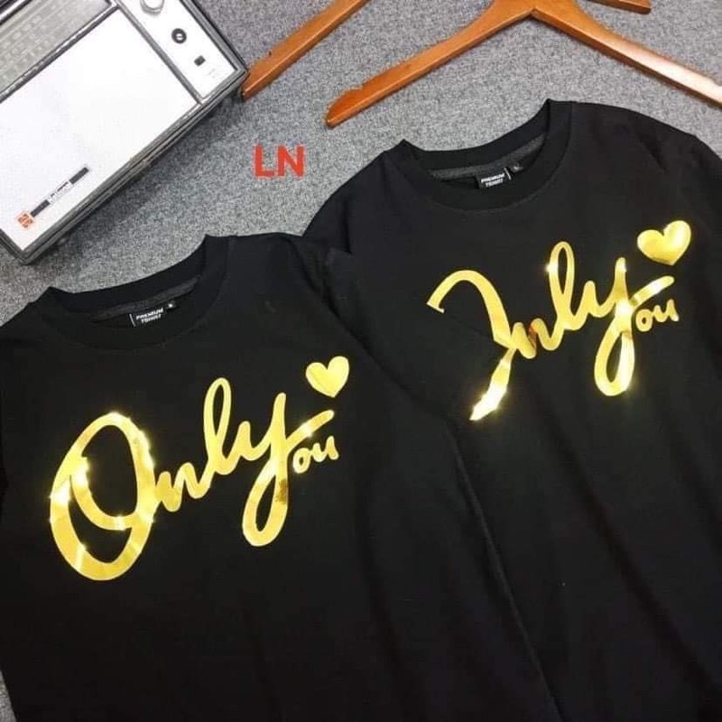 Áo phông ONLY gương vàng DA6