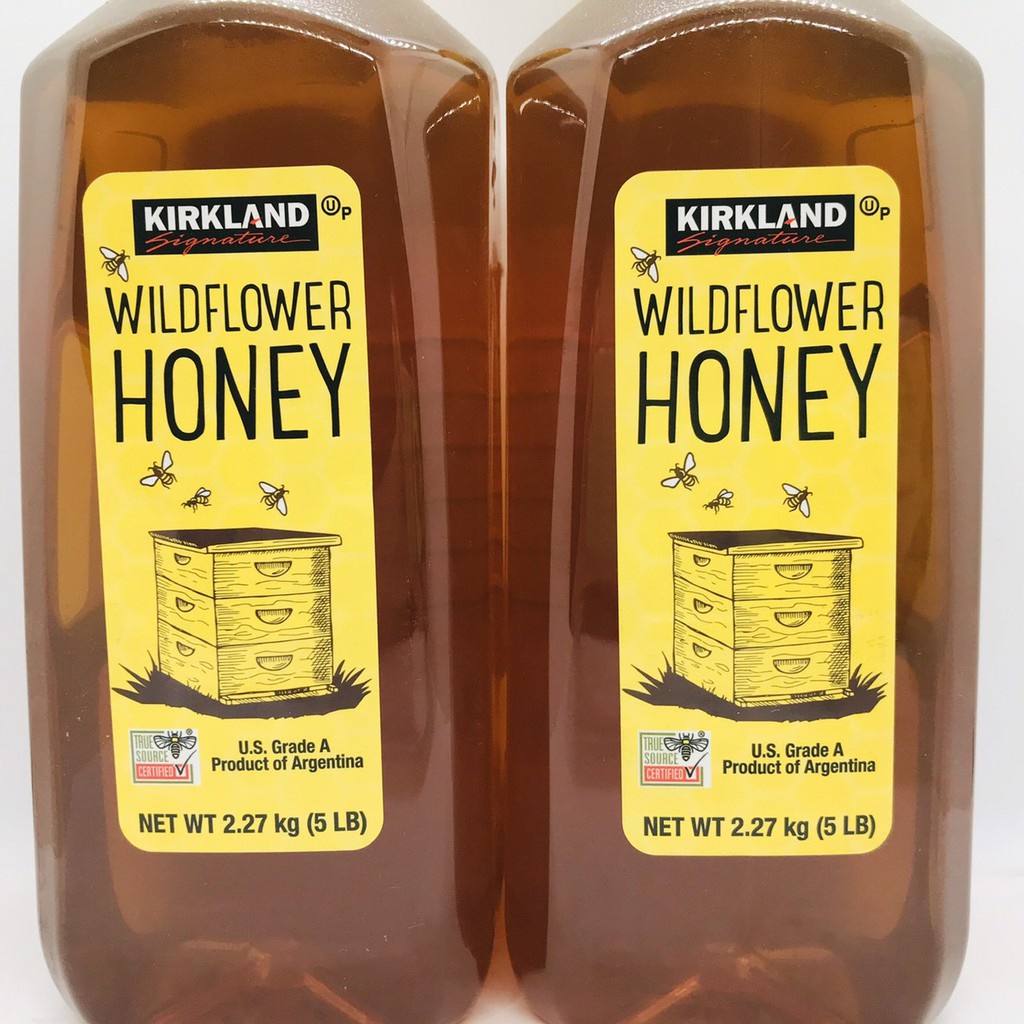 Mật ong hữu cơ Kirkland  2,27kg hàng Mỹ