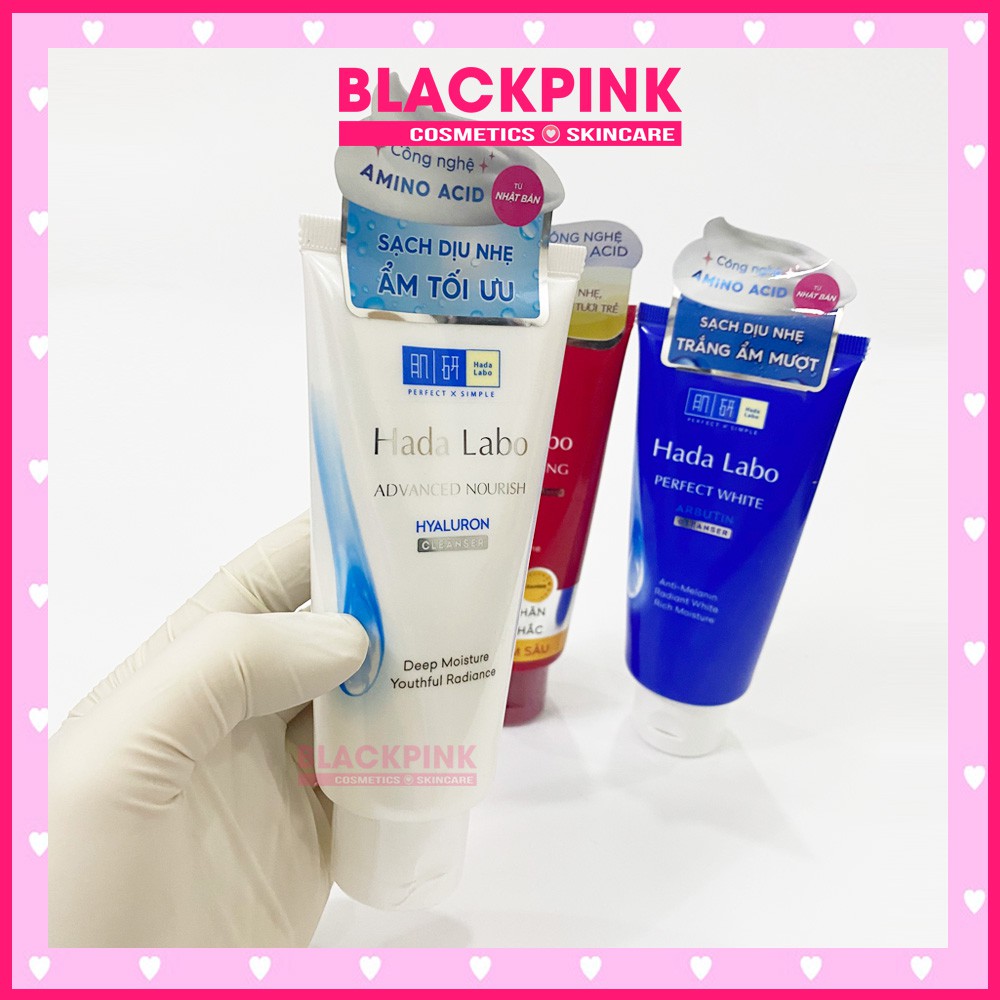 Sữa rửa mặt Hada Labo cấp ẩm chuyên sâu, dưỡng trắng trẻ hóa làn da 80g | BigBuy360 - bigbuy360.vn