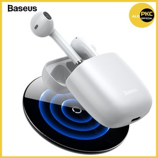Tai nghe True Wireless Earphones Baseus W04 Pro dung lượng pin 400mAh, bluetooth 5.0, hỗ trợ sạc không dây - ALO Officia