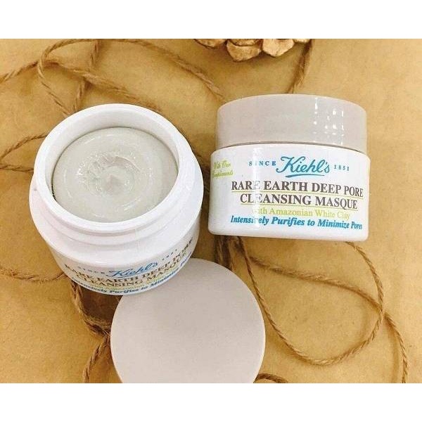 (Bill Sephora) Mặt nạ đất sét Kiehl's rare earth deep pore cleansing masque mask sét kiehls kiehl 14ml