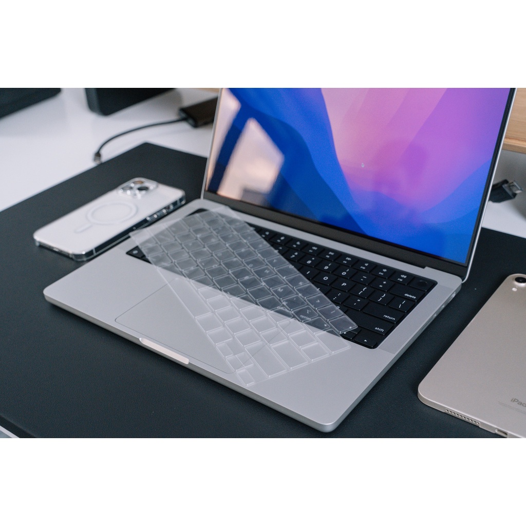 Lót Phím Chống Bụi Bẩn, Chống Nước, Bảo Vệ Bàn Phím Macbook Pro 14,16 inch 2021 Lucas