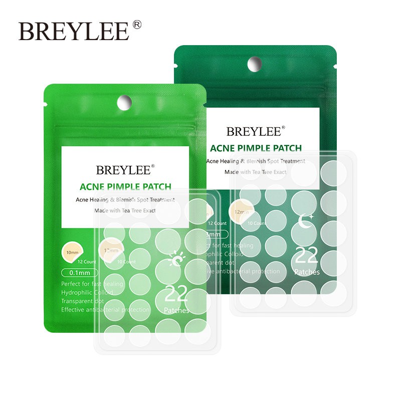 Pimples Patches BREYLEE Sử Dụng Hàng Ngày 22 Miếng/Gói