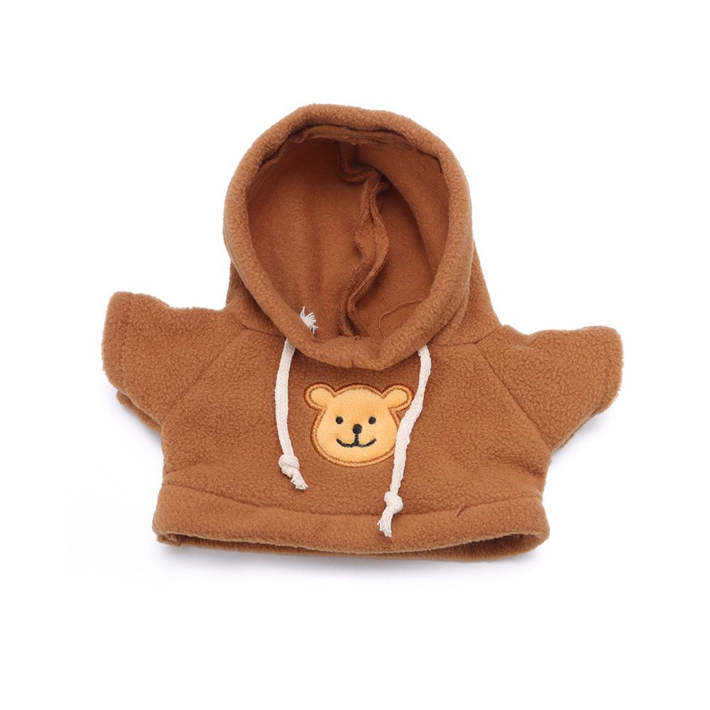 Áo hoodie cho thú nhồi bông 30/40/50cm in họa tiết động vật dễ thương nhiều màu sắc