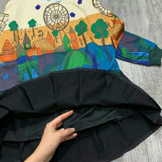 SET ÁO CHÂN VÁY CỐI XAY GIÓ