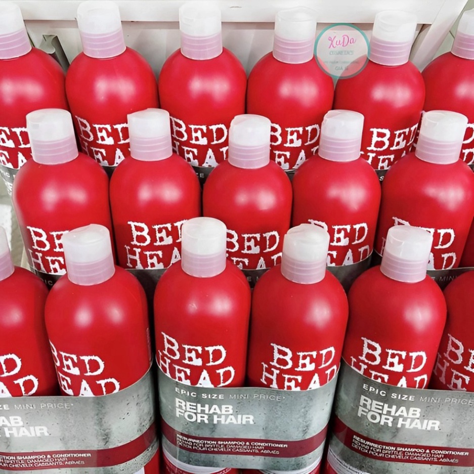 Dầu Gội Xả Tigi Bed Head 750ML - Cặp Dầu Gội Phục Hồi Tóc Hư Tổn Cấp Độ 3, Giảm Gãy Rụng