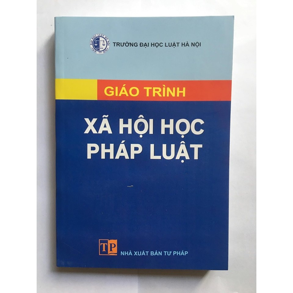 Sách - Giáo trình xã hội học pháp luật