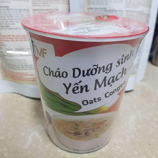 Cháo Dinh Dưỡng Yến Mạch 100% Nguyên Liệu Tự Nhiên 43G - TMF - Thực phẩm theo phương pháp thực dưỡng