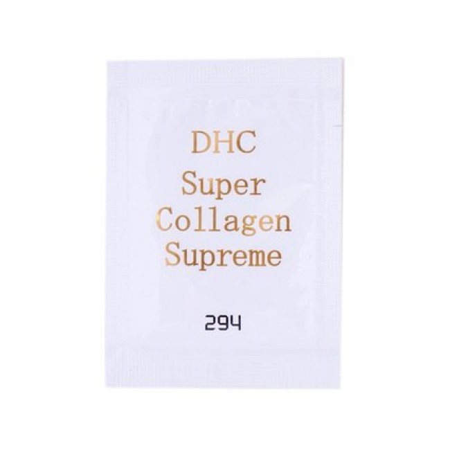 Tinh chất siêu Collagen đậm đặc 294 DHC Super Collagen Supreme (đậm đặc gấp 294 lần) gói 2ml