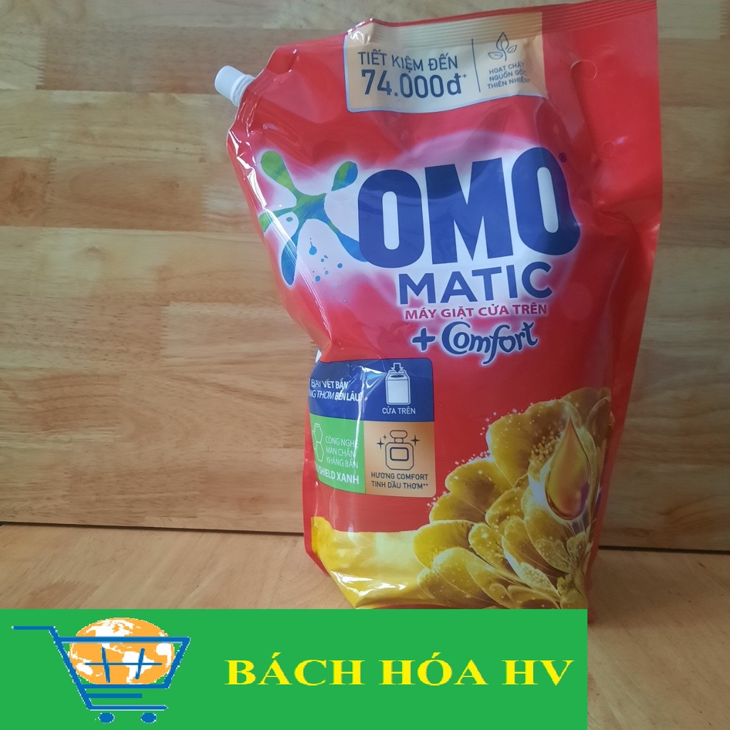 Nước giặt OMO túi 3.6 - 3.9kg - BACH HOA HV