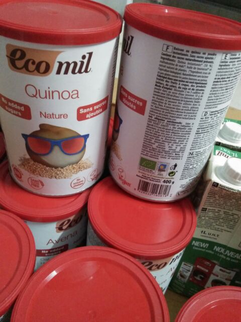 Sữa hạt hữu cơ quinoa Ecomil