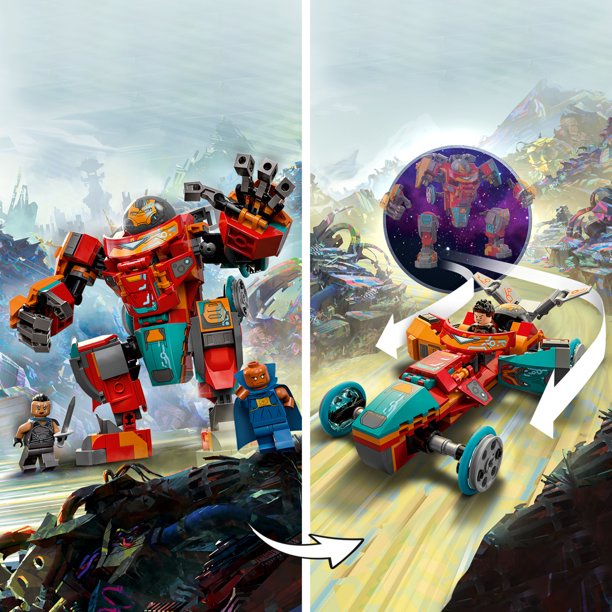 Lego Super Heroes 76194 - Tony Stark’s Sakaarian Iron Man - Bộ xếp hình Lego Người sắt của Tony Stark