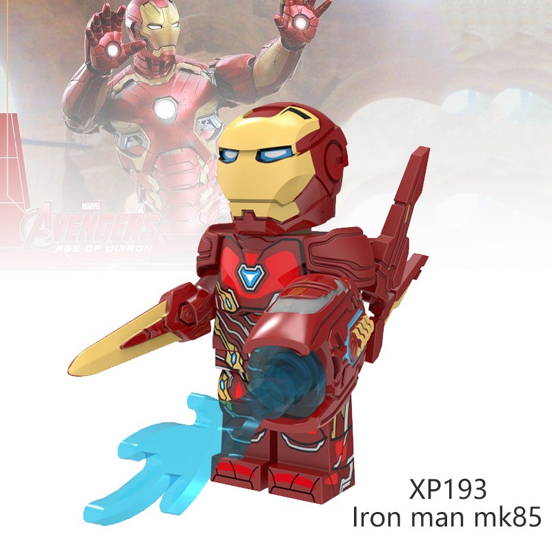 XP193 Iron Man MK85 Marvel Avengers Endgame Minifigures Building Blocks Toys for Children
