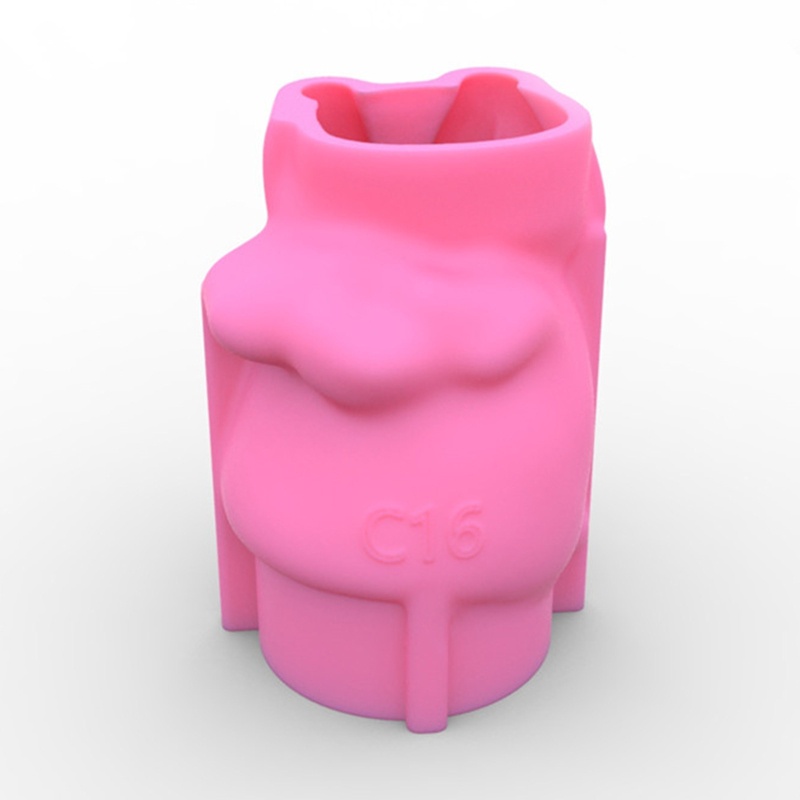 Set khuôn silicon làm chậu hoa hình cô gái 3D dễ thương (có bán lẻ)