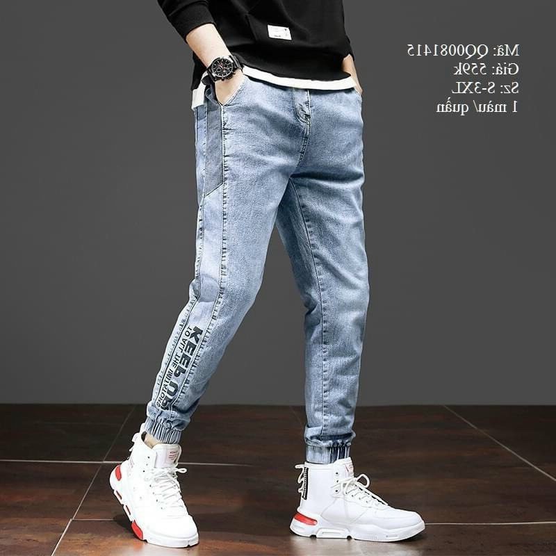 QUẦN JEAN NAM, quần jean nam BO CHÂN cao cấp đẹp giá rẻ nhiều mẫu, nhiều mầu (ảnh thật shop tự chụp) DKV018