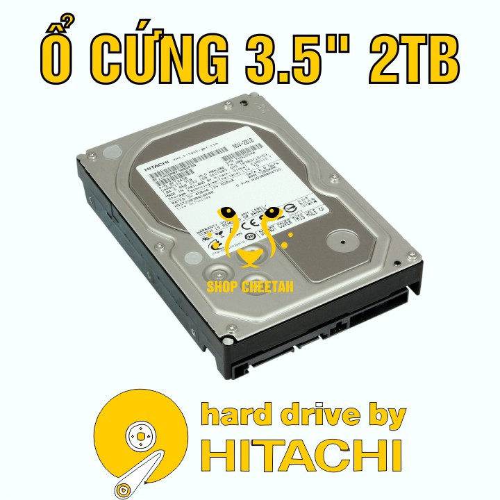 Ổ cứng Hitachi 2TB – Ổ cứng HDD 3,5” cho PC – Chính Hãng – Bảo hành 12 tháng 1 đổi 1 – Tháo máy đồng bộ mới 99%