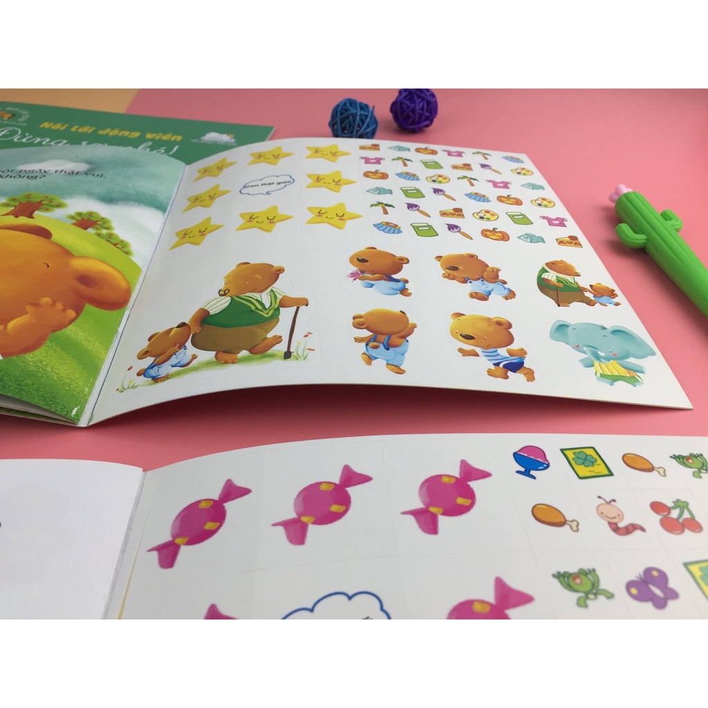 SÁCH - Bé học nói lời hay - Nói lời động viên - Đừng sợ nhé!