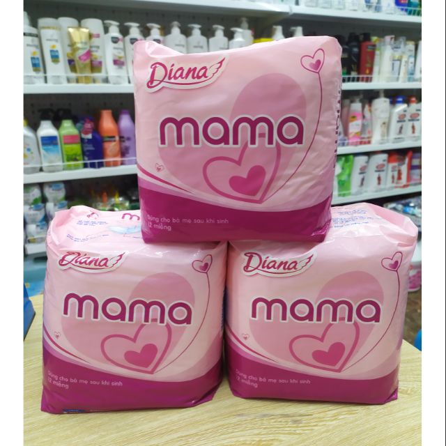 Băng vệ sinh Diana MaMa 12 miếng
