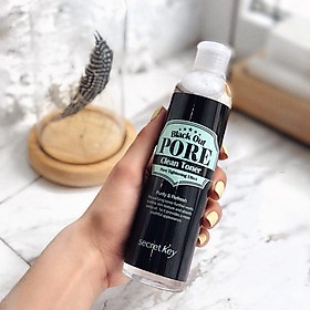 Nước Hoa Hồng Secret Key Black Out Pore Clean Toner 250ml