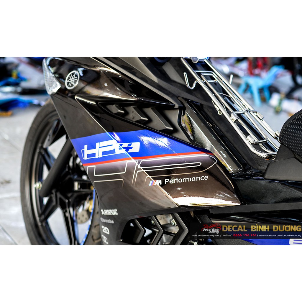 Tem Trùm Exciter 150 HP4 🍀 FREESHIP 🍀 Xanh Đỏ Đen