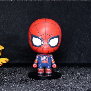 Mô Hình Siêu Anh Hùng Marvel Chibi Nhựa ABS