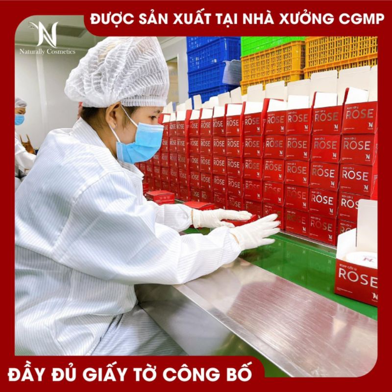 Kem body cốt ủ trắng da Rose.Mua 2 hộp giảm 20% + Tặng kèm kích trắng abutine  giúp da nhanh trắng  mau thấm kem