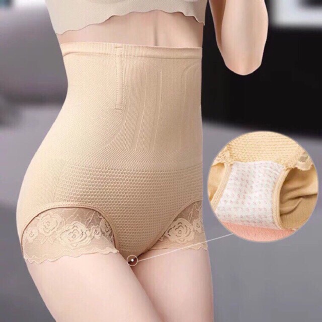 [Mã 12FASHIONSALE1 giảm 10K đơn 50K]  Quần Gen Bụng Chống Cuộn Viền Ren Mã 102