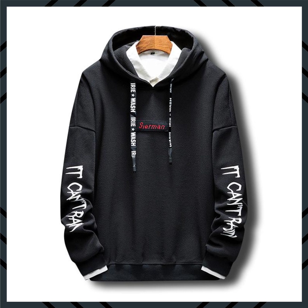 ÁO HOODIE nam nử chất liệu vải nỉ from rộng 1 size dưới 65kg mặc vừa️ (ICANMAN)️ | BigBuy360 - bigbuy360.vn