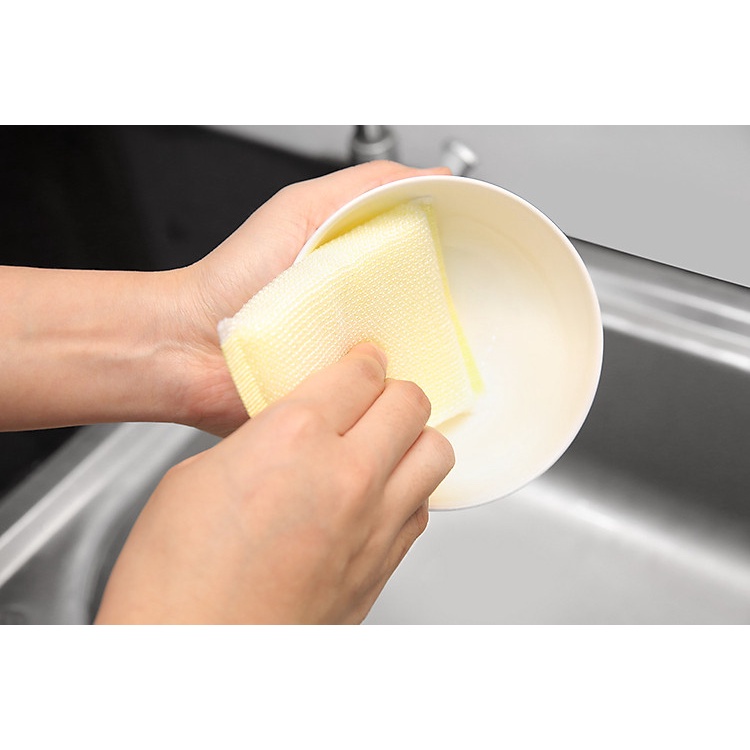 Gói 2 miếng cước lưới cọ rửa đa năng siêu bền không làm trầy xước Scotch-Brite 3M
