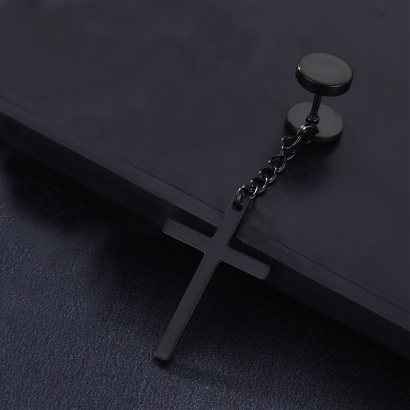 Bông Tai Unisex Trang Sức Khuyên Thời Trang Hàn Quốc Bông Tai Đinh Gothic Phụ Kiện