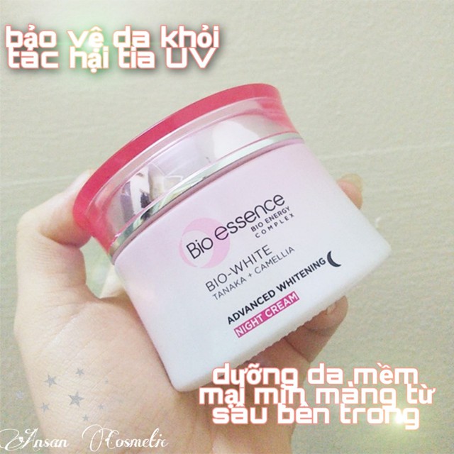 Kem Dưỡng Trắng ban ngày Bio-Essence Bio-White Advanced Whitening Day Cream 50g