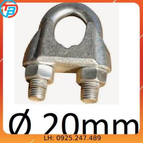 Cóc khóa dây cáp Phi [ 20mm ] CÁP THÉP Thái Bình VinàN