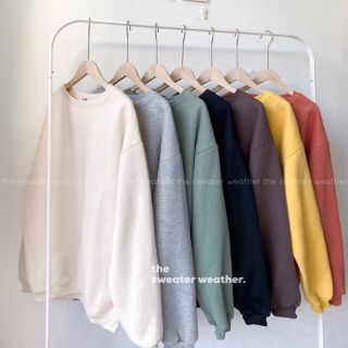 Áo sweater trơn hot hit