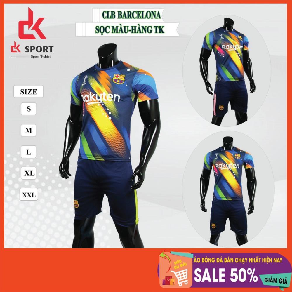 Bộ Quần Áo thể thao, bóng đá CLB Barca mùa 2021 -2022, vải cao cấp chất lượng, thấm hút mồ hôi, thoát nhiệt nhanh.