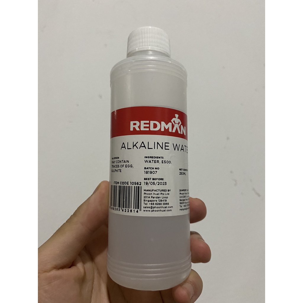 Nước Tro Tàu Redman Chai 250ml- Hàng Singapore
