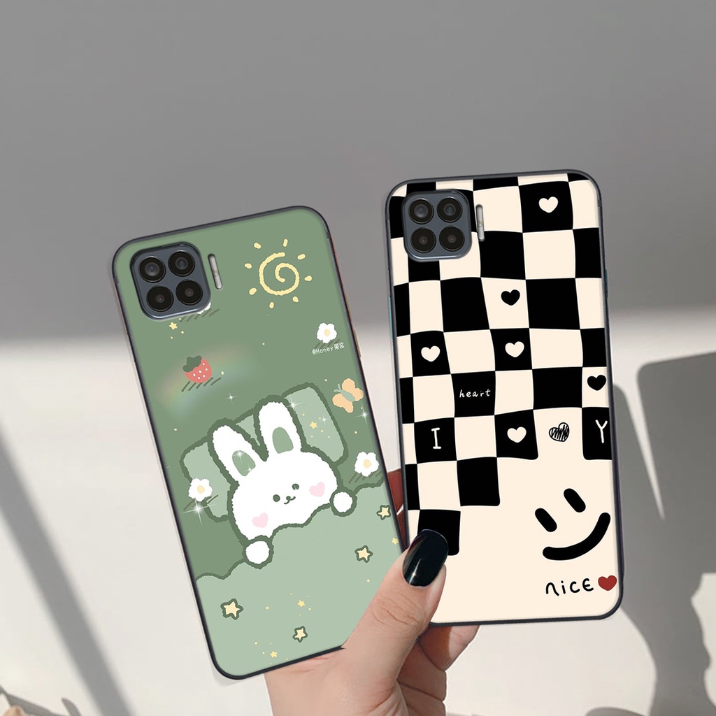 Ốp lưng Oppo A73 / A93 in hình Gấu nâu - hồng, Gấu Be@rick  cực CUTE, DỄ THƯƠNG