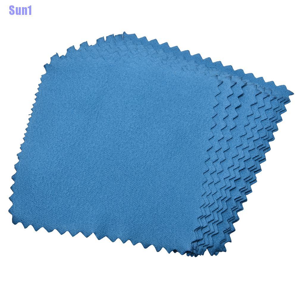 Bộ 10 Miếng Vải Đánh Bóng Trang Sức Mới