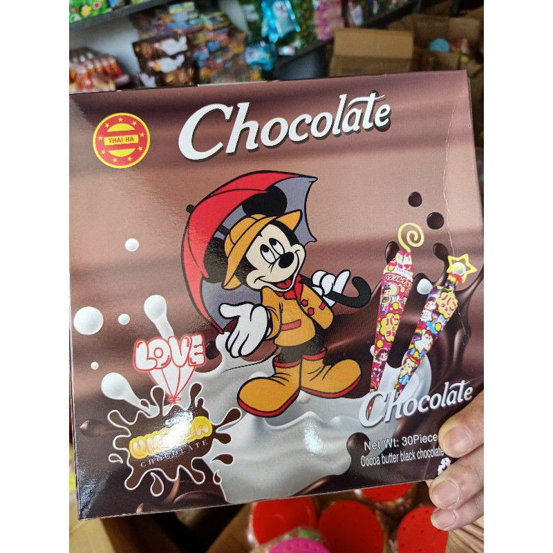 kẹo socola ô hộp 30 cái