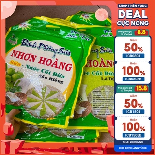Bánh phồng sữa nước cốt dừa Nhơn Hoàng [220g] bánh tráng sữa dừa lá dứa sầu riêng - 14021191