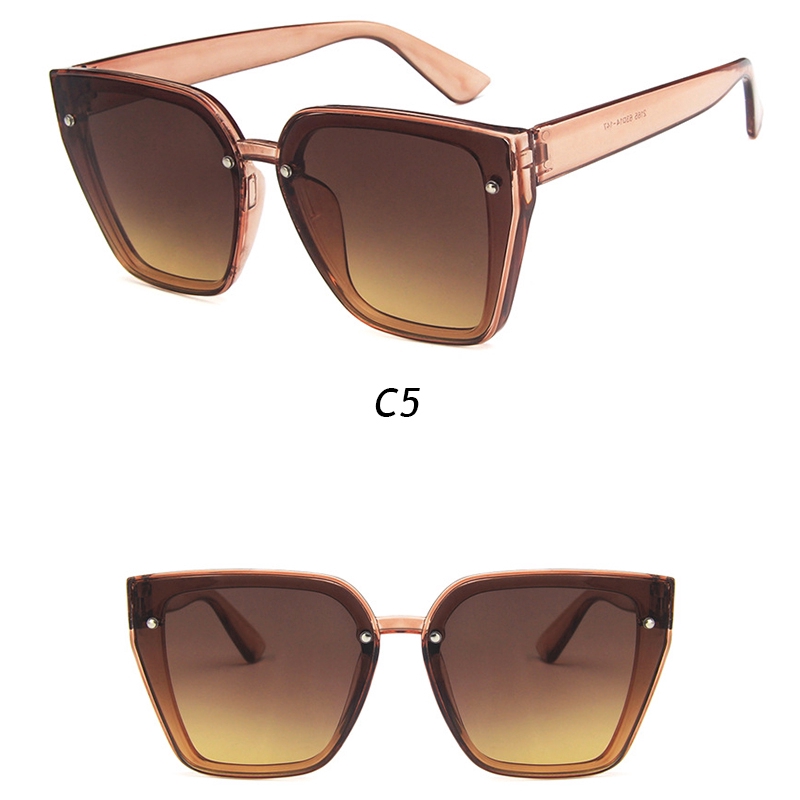 Kính Mát Mắt Mèo Nhiều Màu Thời Trang Hàn Quốc Cho Nữ