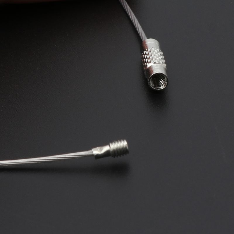 Vòng cổ Bằng Thép Không Gỉ 10 Sợi Có Khóa Bằng Đồng Thau