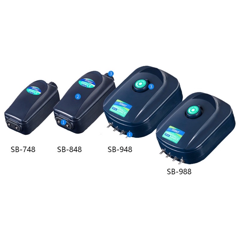 Máy bơm oxy sobo các loại