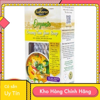 Gia vị nấu món Tom Yum nước đục Sutharos Organic Thái Lan