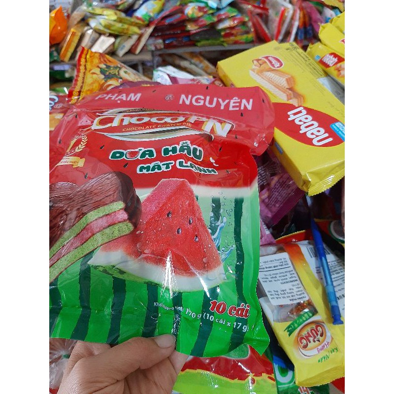 Bánh Choco PN /dưa hấu túi 10 cái