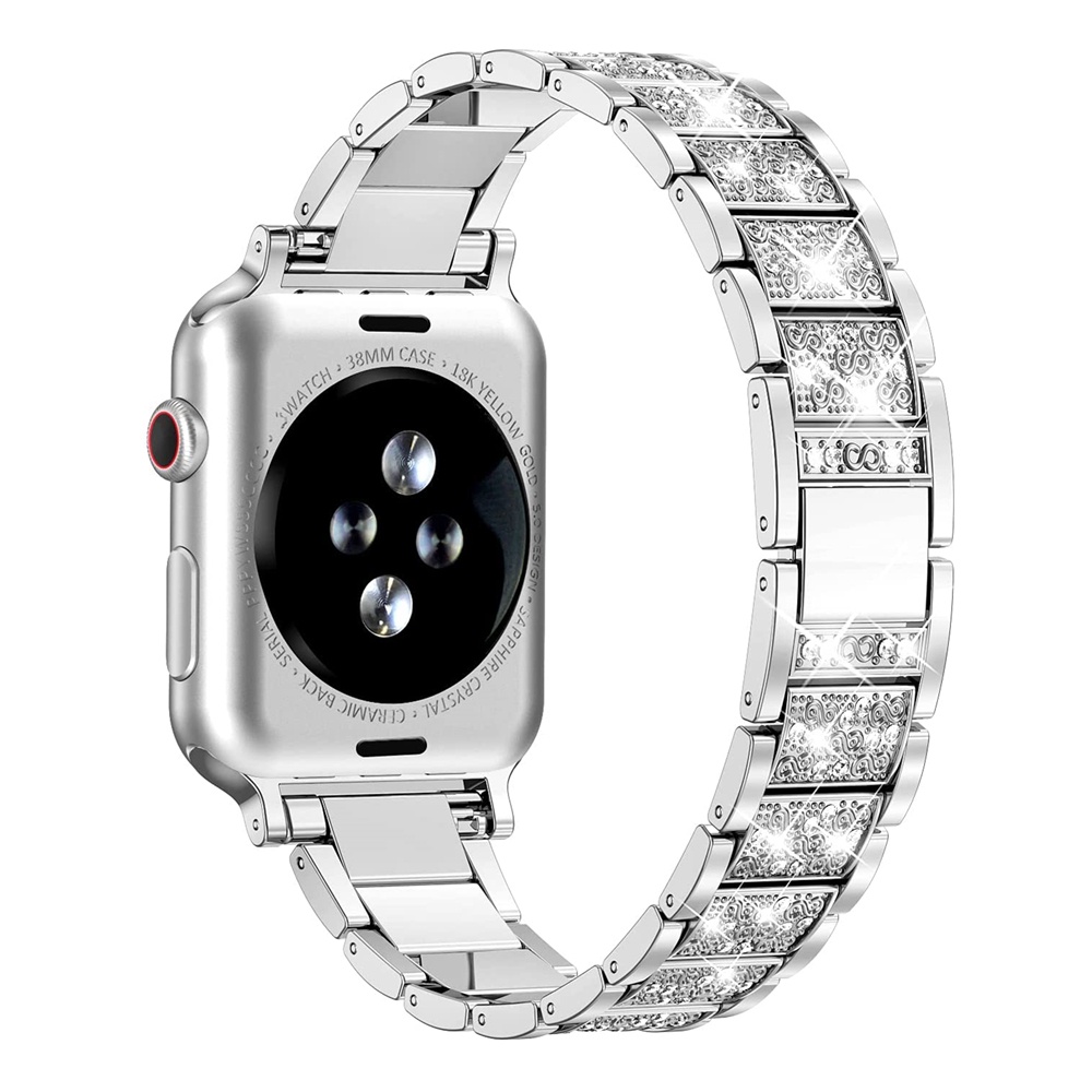 Dây Đeo Đồng Hồ Bằng Kim Loại 41mm 45mm Dành Cho apple watch 7 41mm se series 6 5 4 40mm 44mm 3 38mm 42mm