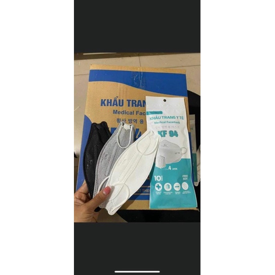 khẩu trang 4d con cá KF94 (set5c)