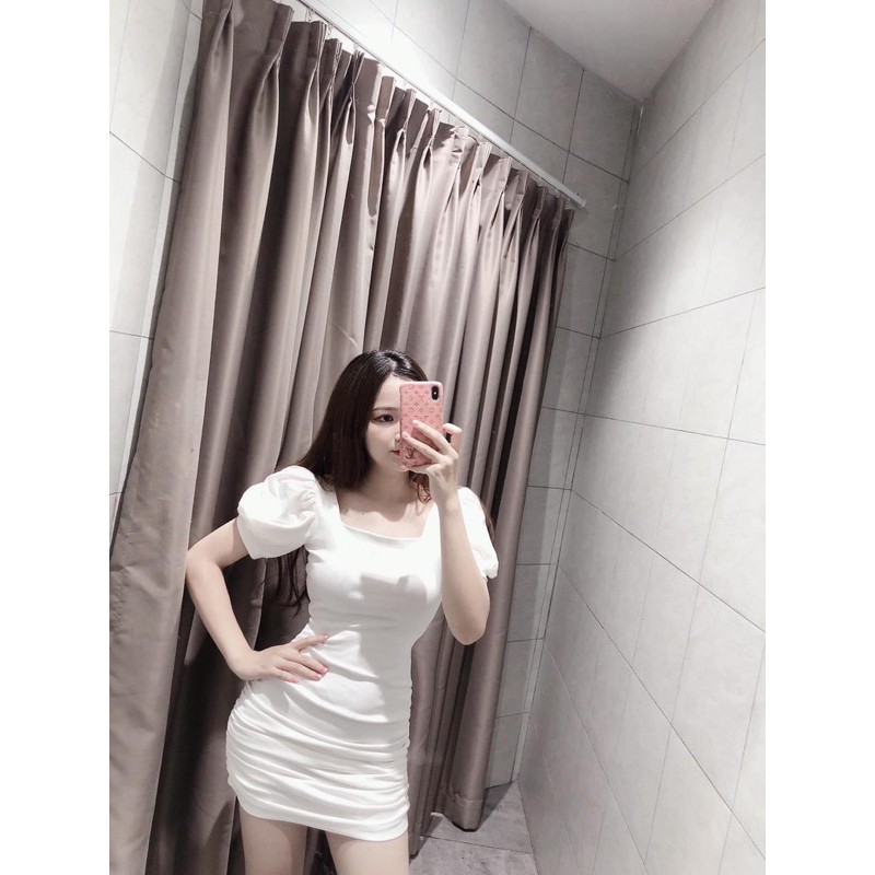 Đầm Body tay phồng ngắn tôn dáng | BigBuy360 - bigbuy360.vn