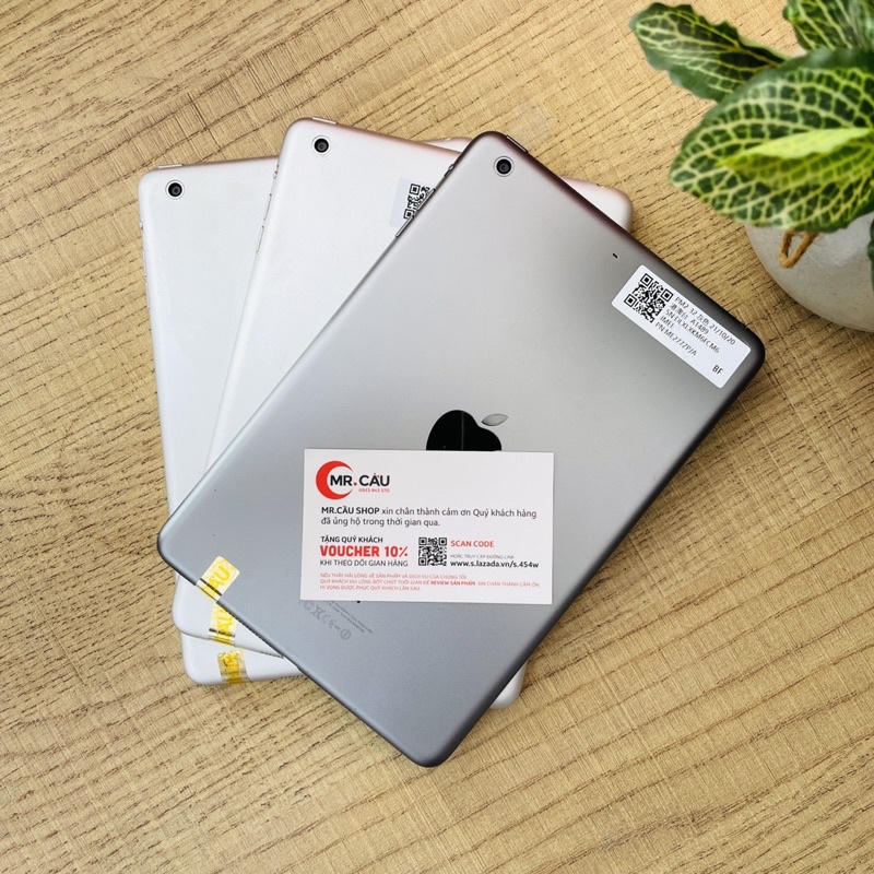 Máy tính bảng lPAD MINI 2 Chính hãng bộ nhớ 16GB 32GB Màn hình 7.9 Inch HD - Tặng: Bộ Sạc 12W | BigBuy360 - bigbuy360.vn