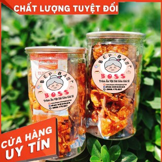 Mực Rim Me 300g BẾP MOM Khô Chua Ngọt Ít Cay, đồ ăn vặt vừa ngon vừa rẻ