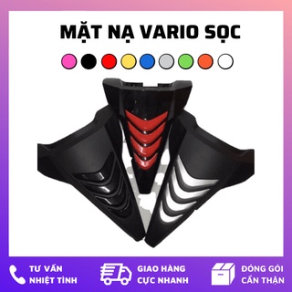 Mặt nạ click vario đủ màu gắn vừa khít như zin - kiểu có sọc hoặc trơn bóng